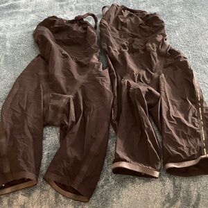 2 Black Worn Tech Suits Speedo Size 25